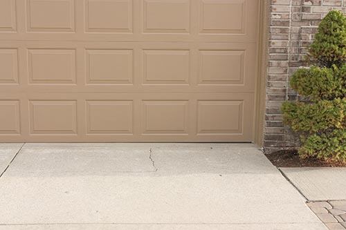 Uneven Garage Concrete in Colorado's Western Slope