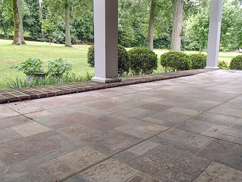 PolyLevel for Sunken Patio in Palisade, Grand Junction, Montrose