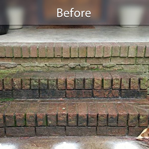 Sunken front stoop in Grand Junction